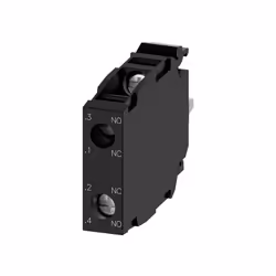 description Contact module with 2 contact elements, 1 NO+1 NC, screw terminal, for front plate mounting Contact module SIRIUS ...