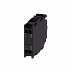 3su1400?1 contact aa10?3 FA0 - Module avec 2 schaltgliedern, 1S + 1OE, raccordement à ressort, fixation pour plaques frontale ...