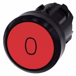 Siemens 3SU1000-0AB20-0AD0, Plastique, IP66, IP67, IP69, IP69K, Noir, Rouge, 2,95 cm, 35,3 mm, 30 mm