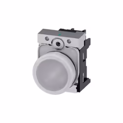 Siemens 3SU1152-6AA60-1AA0, Blanc, IP20, CCC, CSA, UL, EAC, CE, 24 V, 2,2 cm
