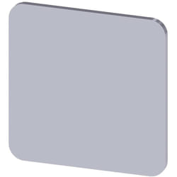 Siemens - 3SU1900-0AF81-0AA0 Plaquette de repérage autocollant, carré (l x l) 22 mm x 22 mm sans inscription argent 10 pc(s) Y401661