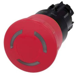 Siemens - 3SU1001-1HB20-0AA0 Coup de poing d'arrêt d'urgence IP66, IP67, IP69/IP69K 1 pc(s)