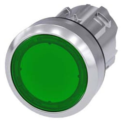 Siemens - Bouton-poussoir lumineux à accrochage 3SU1051-0AA40-0AA0 1 pc(s)