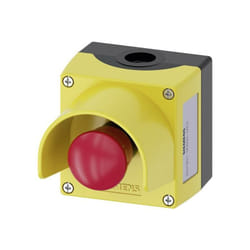 3SU18010NA002AC2 3SU1801-0NA00-2AC2 Bouton champignon en boîtier, avec collerette de protection jaune décrochage par rotation 1 pc(s) Y403391
