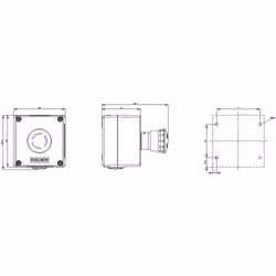 Siemens COFFRET METAL, 1 PT. CDE - Vue supplémentaire 5