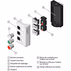 Siemens COFFRET METAL, 1 PT. CDE - Vue supplémentaire 6