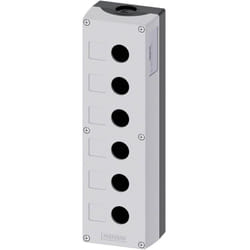 Siemens - 3SU1806-0AA00-0AB1 Boîtier vide 6 emplacements (l x l x h) 280 x 85 x 64 mm gris 1 pc(s)