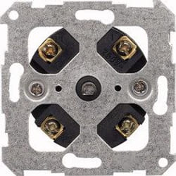 Merten 538000 commutateur électrique Minuterie 2P Noir, Métallique