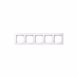MERTEN 486519 PLAQUES DE FINITION M-PLAN, 5 POSTE, BLANC MAT