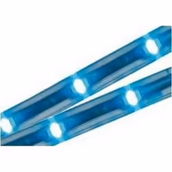 PRIX AU METRE. Découvrez ce mini-Flex bleu pour orner les bordures de vos pièces. Il est idéal pour l'éclairage de support co ...