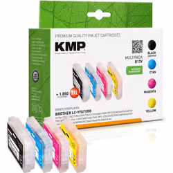 KMP B13V, Rendement élevé (XL), 4 pièce(s), Multi pack