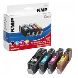 KMP 1518,0050 cartouche d'encre 4 pièce(s) Noir, Cyan, Magenta, Jaune