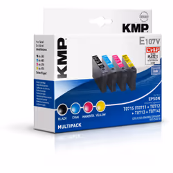 KMP E107V, 4 pièce(s), Multi pack