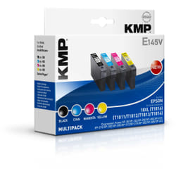 KMP E145V cartouche d'encre 4 pièce(s) Noir, Cyan, Magenta, Jaune