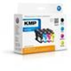 KMP B62VX cartouche d'encre 4 pièce(s) Compatible Noir, Cyan, Magenta, Jaune