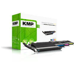 KMP 3528,0005 Cartouche de toner 4 pièce(s) Compatible Noir, Cyan, Magenta, Jaune