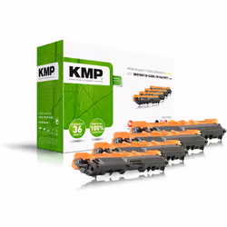 KMP MULTIPACK B-T58V, 2500 pages, 2200 pages, Noir, Cyan, Magenta, Jaune, 4 pièce(s)