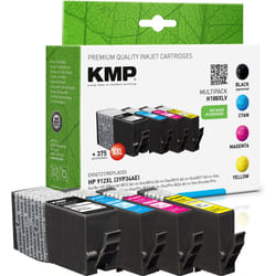 KMP MULTIPACK H 188XLV cartouche d'encre 4 pièce(s) Compatible Noir, Cyan, Magenta, Jaune