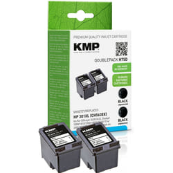 KMP 1719,4021 cartouche d'encre 2 pièce(s) Compatible Noir