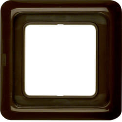 Hager 132801 Plaque de commutation et obturateur Marron