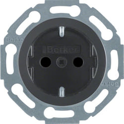 Hager 475501 interrupteur d'éclairage Duroplast Noir