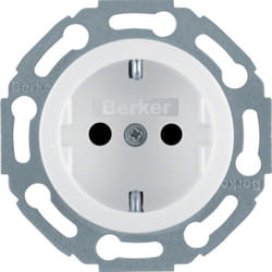 Hager 4755 interrupteur d'éclairage Duroplast Blanc