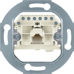 Berker 4538 prise de courant RJ-45 Blanc