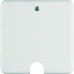 Berker 447709 Plaque de commutation et obturateur Gris