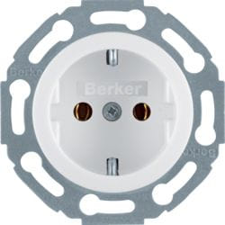 Berker 414520 prise de courant Type F Blanc
