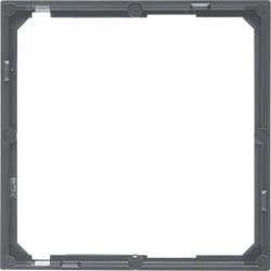 Hager 11091606 Plaque de commutation et obturateur Anthracite