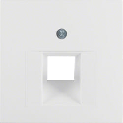 Berker 14071909 Plaque de commutation et obturateur Blanc