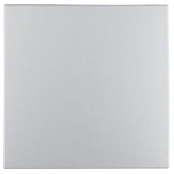 Hager 16201404 Plaque de commutation et obturateur Aluminium
