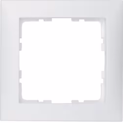 Hager 10119909, Blanc, Plastique, Sans vis, Toutes marques, Mat, 1 pièce(s)