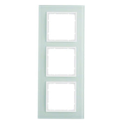 Hager 10136909 Plaque de commutation et obturateur Blanc