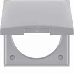 Hager 918282507, Gris, 59,5 mm, 59,5 mm, 10 pièce(s)