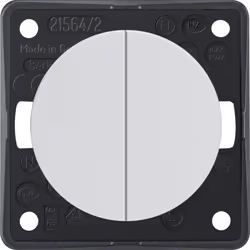 Hager 936552509, Blanc, IP20, 55,5 mm, 25 mm, 55,5 mm, 10 pièce(s)