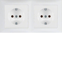 Berker 47209909 prise de courant Type F Blanc