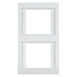 Hager 13237009 Plaque de commutation et obturateur Blanc