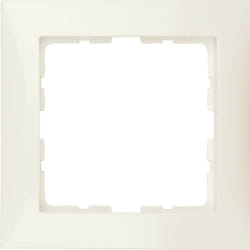 Hager 10118982 Plaque de commutation et obturateur Blanc