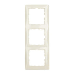 Hager 10138982 Plaque de commutation et obturateur Blanc