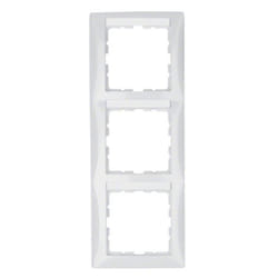 Hager 10138919 Plaque de commutation et obturateur Blanc