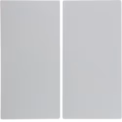 Hager 16238989, Blanc, Plastique, Thermoplastique, Sans vis, Toutes marques, Brillant, 1 pièce(s)