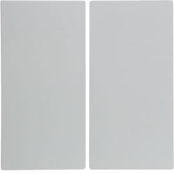 Hager 16238989 Plaque de commutation et obturateur Blanc
