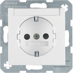 Berker 47498989 prise de courant Type F Blanc