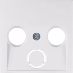 Hager 12038989, Blanc, Plastique, Thermoplastique, Toutes marques, Brillant, 10 pièce(s)