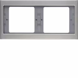 Hager 13637004, Acier inoxydable, Acier inoxydable, 158 mm, 80,5 mm, 2 pièce(s)