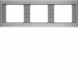 Hager 13737004, Acier inoxydable, Acier inoxydable, 229 mm, 80,5 mm, 2 pièce(s)