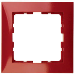 Hager 10118962 Plaque de commutation et obturateur Rouge