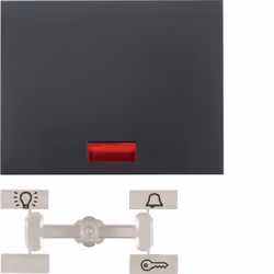 Hager 14157006, Anthracite, 10 pièce(s)