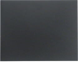 Hager 14057006 Plaque de commutation et obturateur Anthracite